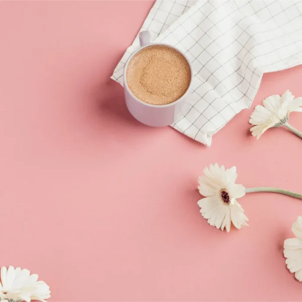 Blossom Brew: Floral Tea Cup